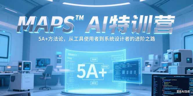 MAPSAI特训营，掌握 5A+方法论，从工具使用者到系统设计者的进阶之路-Zv东方
