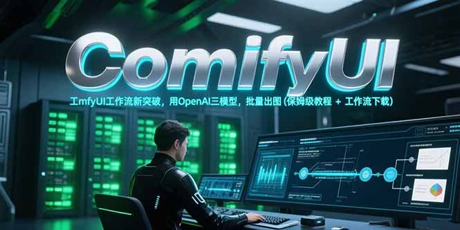 ComfyUI工作流新突破，用OpenAI三模型，批量出图(保姆级教程+工作流下载-Zv东方