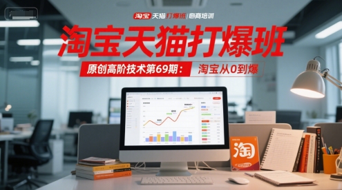 淘宝天猫打爆班原创高阶技术第69期：淘宝从0到爆-Zv东方