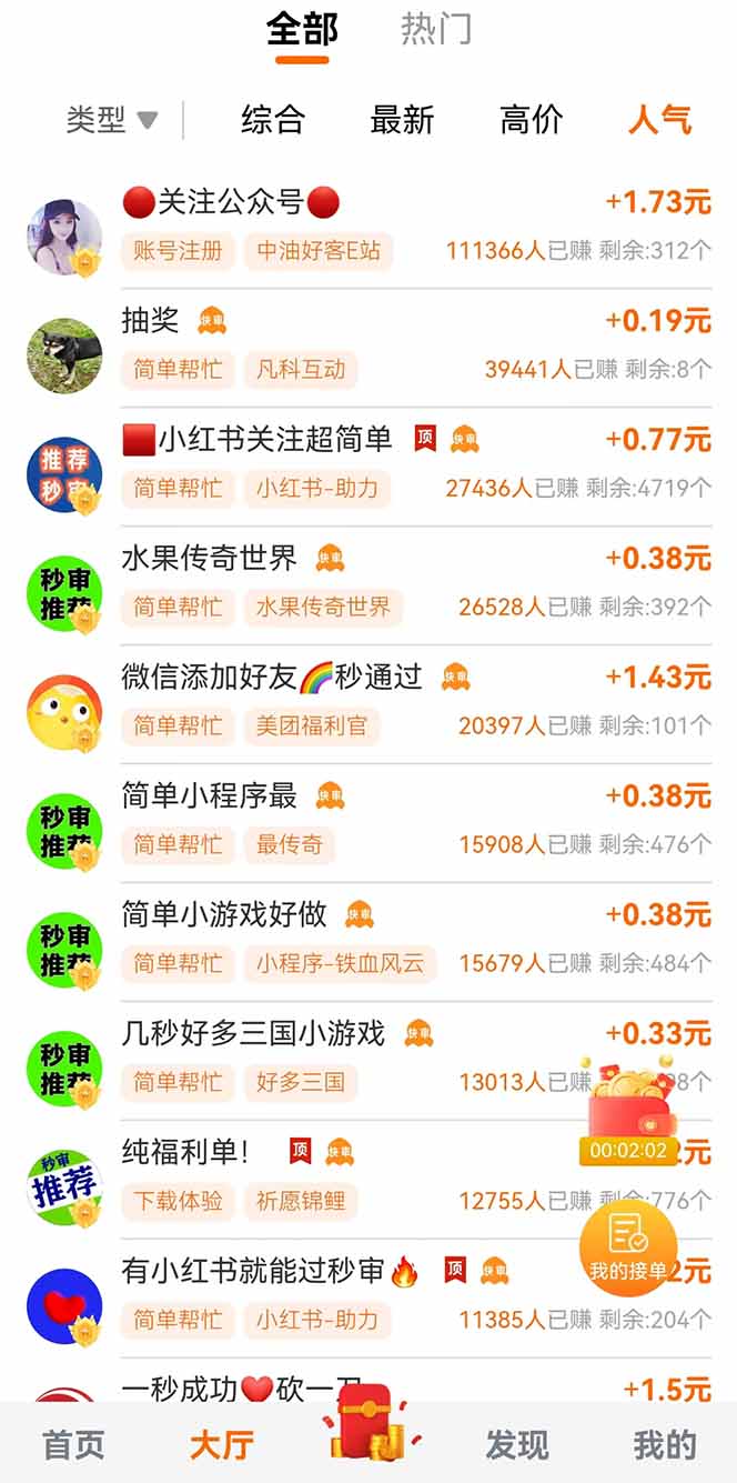 零撸小项目免费分享 点赞助力 无任何门槛 手机随时可做  单日收益200＋-Zv东方