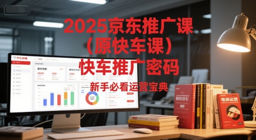 2025京东推广课(原快车课)解锁京东快车推广密码，新手必看运营宝典-Zv东方