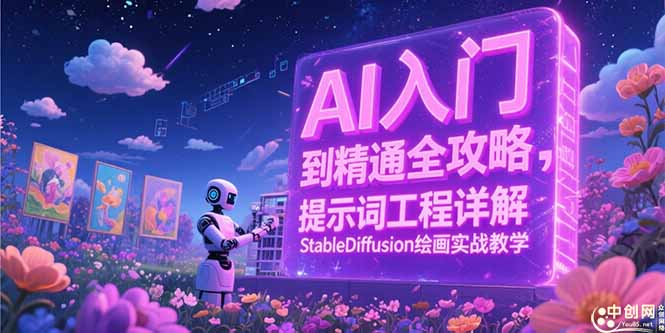 AI入门到精通全攻略，提示词工程详解，StableDiffusion绘画实战教学-Zv东方