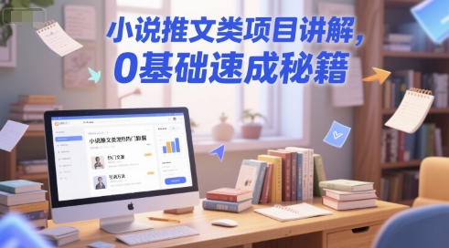 小说推文类项目讲解，0 基础速成秘籍-Zv东方